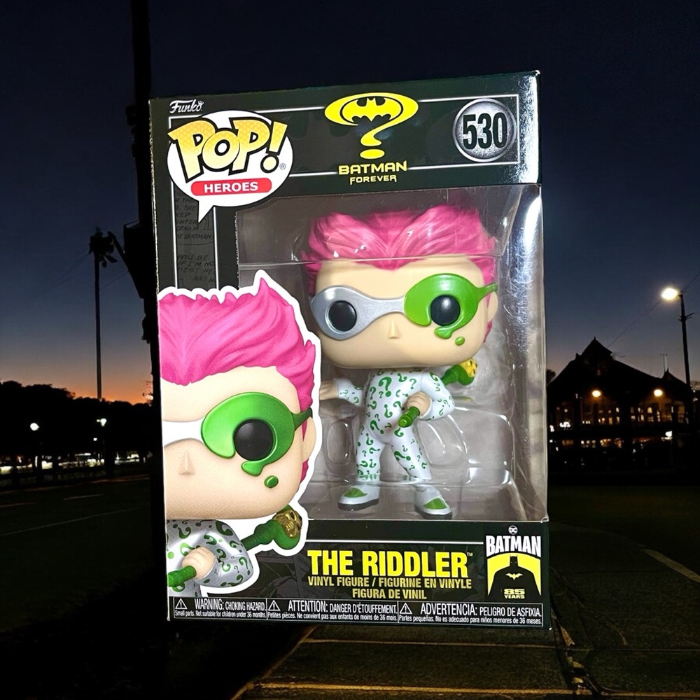Funko Pop! The Riddler from Batman Forever Heroes vinyl figure 530
